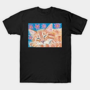 orange Tabby cat T-Shirt